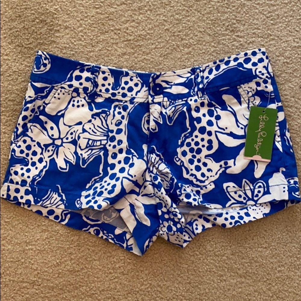 Lilly Pulitzer flowered shorts